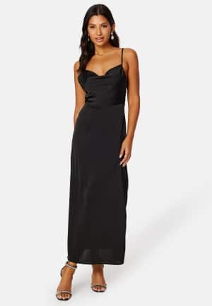 VILA Ravenna Strap Ankle Dress Black 40