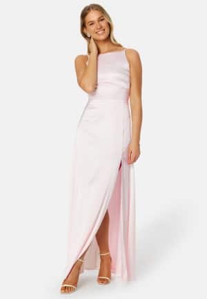 Bubbleroom Occasion Laylani Satin Gown Powder pink 34