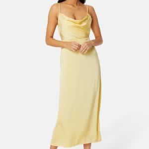 VILA Ravenna Strap Ankle Dress Golden Haze Detail: 38