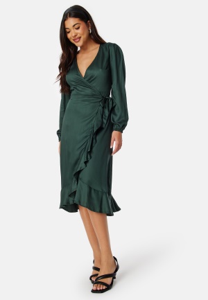 BUBBLEROOM Tessa Modal Dress Dark green 36