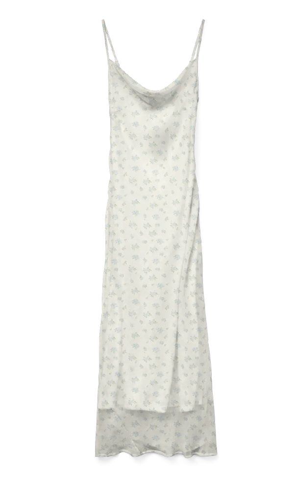 Vero Moda Kjole - Smilla - Bright White/Airy Blue