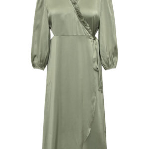 A-View - Kjole - Peony 3/4 Sleeve Dress - Pale green