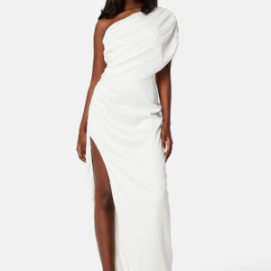 Luna Satin One Shoulder Dress