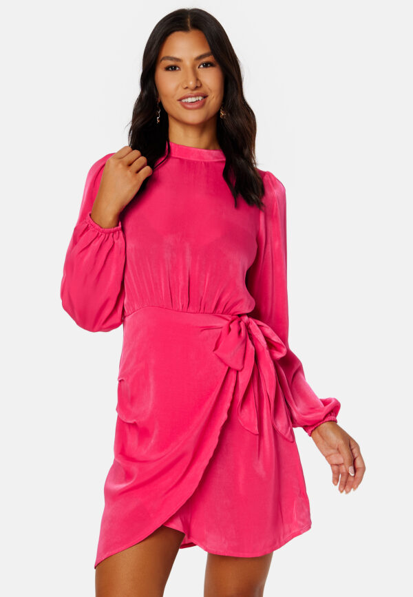Mille L/S Wrap Dress