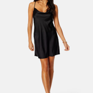 Tara satin party dress