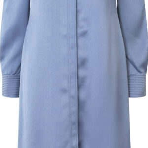 Collared Midi Dress, 2261 Satin