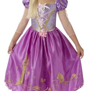 Disney Prinsesse Rapunzel Deluxe Kjole Udklædningstøj (3-9 år)