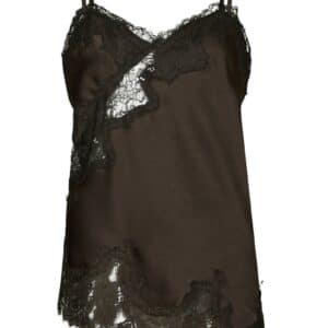 Neo Noir - Top - Viole Lace Top - Dark brown