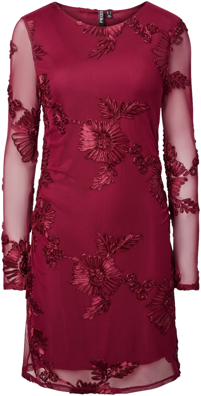 Pcoffia LS Oneck Short Dress JRS D