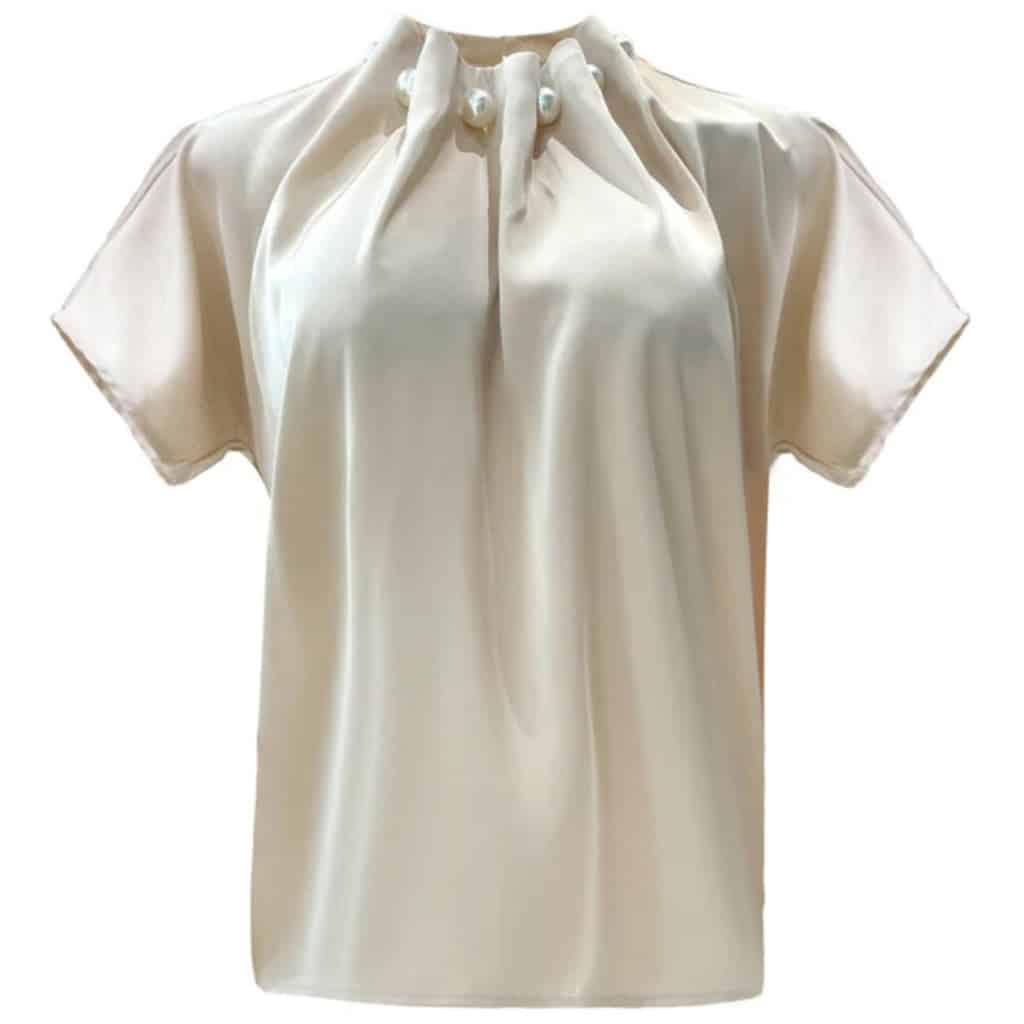 LIBERTE dame bluse PIP - Champagne