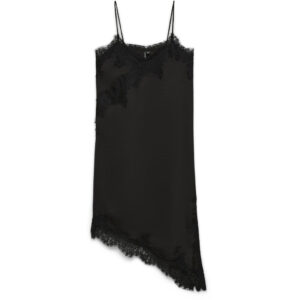 VERO MODA dame kjole VMNOVI - Black BLACK LACE